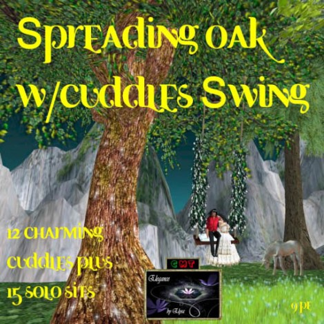 EbE Spreading Oak wCuddles Swing AD