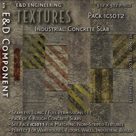 E&D ENGINEERING_ Textures - Industrial Concrete Slab ICS012_t