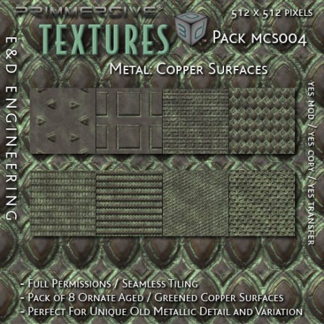E&D ENGINEERING_ Textures - Metal Copper Surfaces MCS004_t