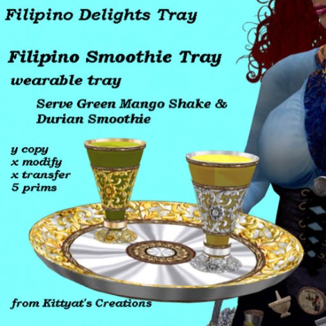 Filipino Delights Filipino Smoothie Tray photo