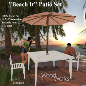 [Wood Works] Beach It -  Patio Set copy AD